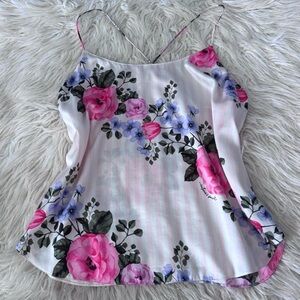 Victoria's Secret Pink and Purple Floral Camisole